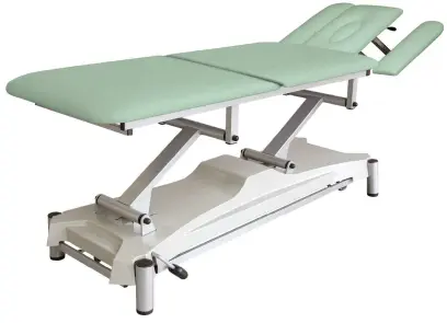 VL - F5 - PLUS  lehátko rehabilitační, koženka MONA zelinkavá, VL - OE ovladač konstrukční, VL - KO - 100 (4ks), VL - DP, VL - BS, VL - FK (2 ks)